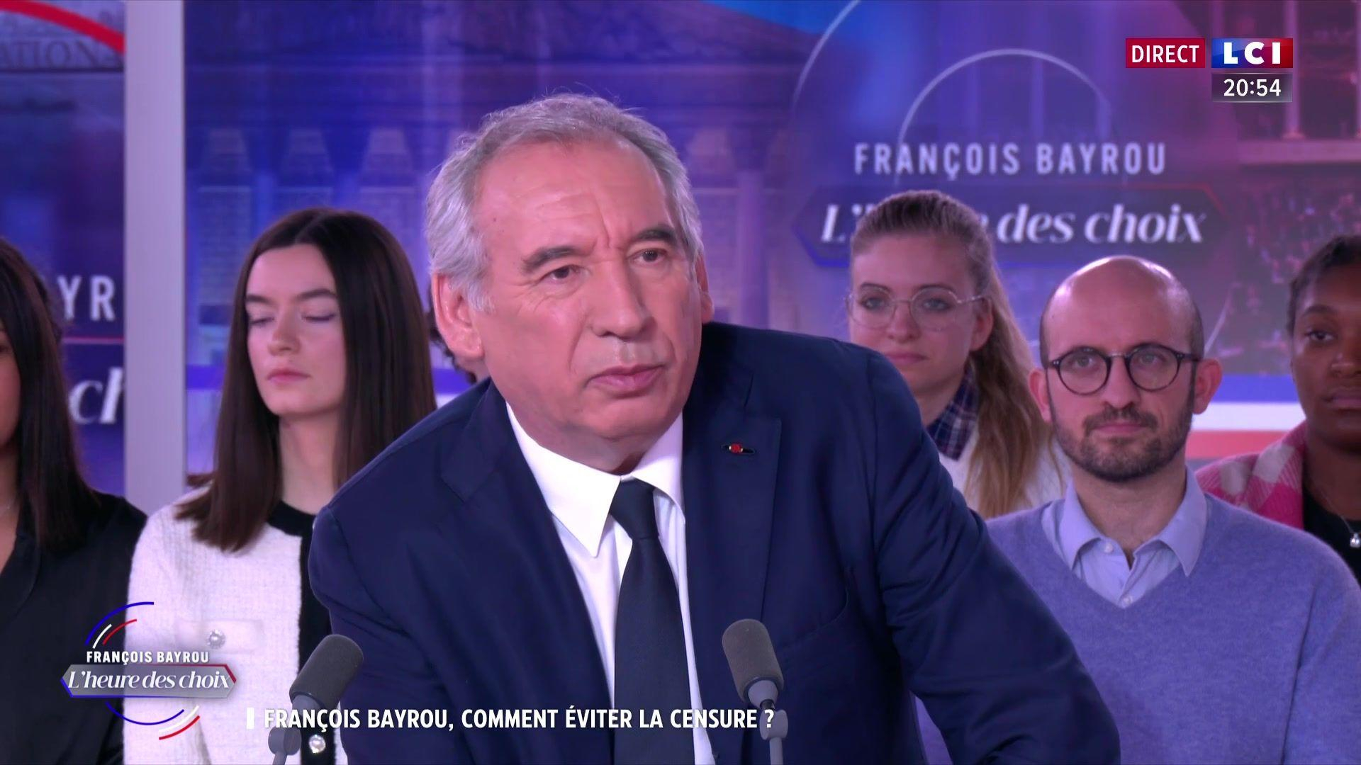 Les Récentes Actualités de François Bayrou sur LCI