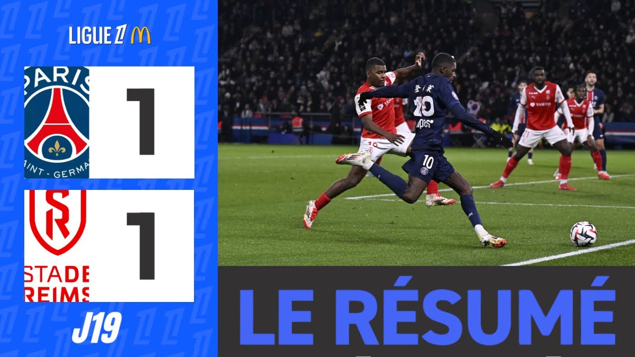 Résumé du Match PSG Reims : Les Moments Clés du 29 Octobre 2023