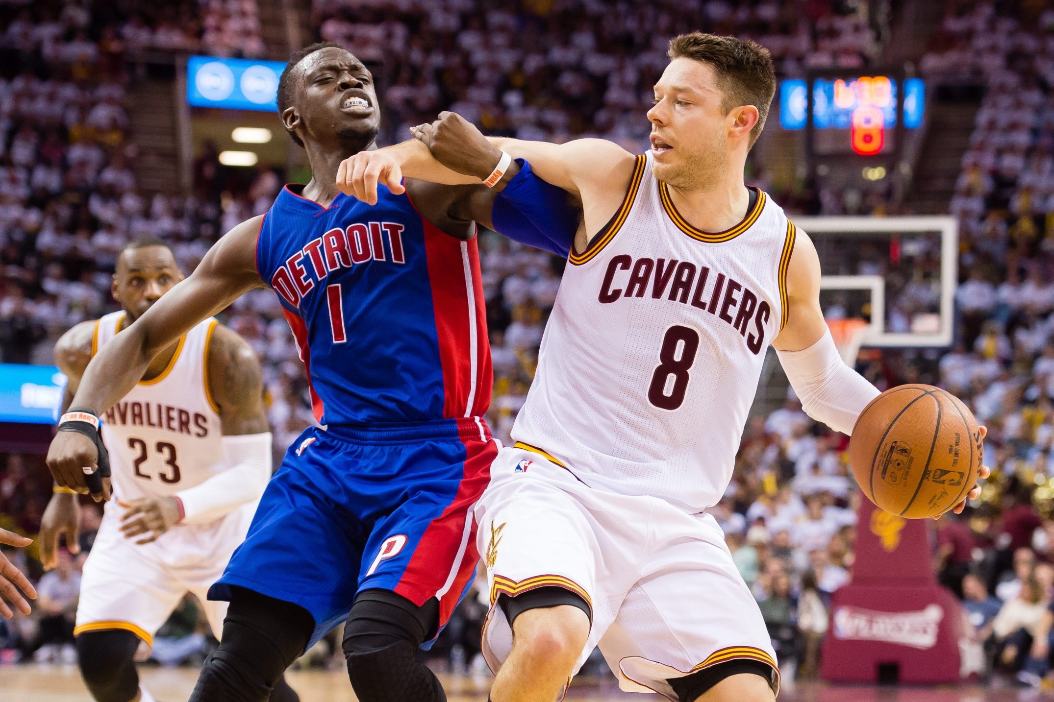 Cavaliers vs Pistons : un affrontement emblématique