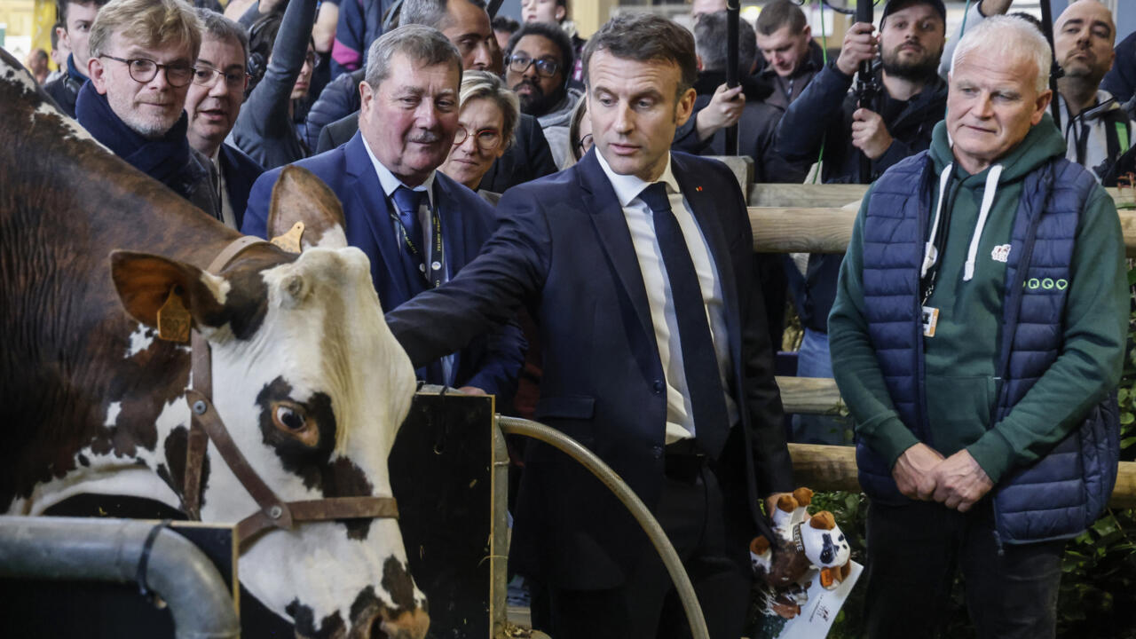 Emmanuel Macron et le Salon International de l&rsquo;Agriculture 2023