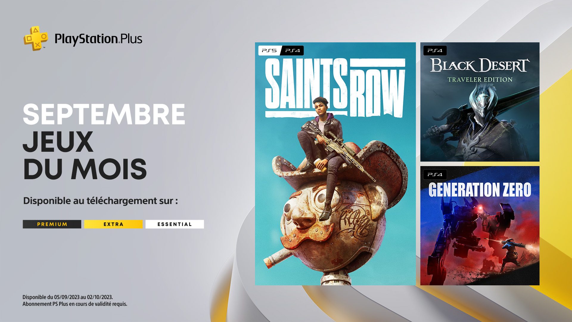 Les Nouveaux Jeux PS Plus de Novembre 2023