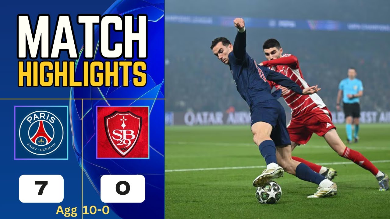 Paris SG : Victoire décisive contre Brest en Ligue 1