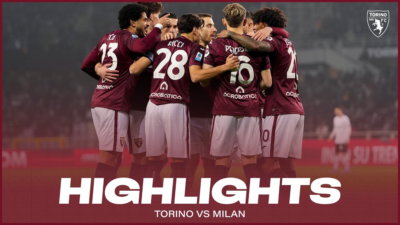 Le match Torino – Milan : Un affrontement historique en Serie A