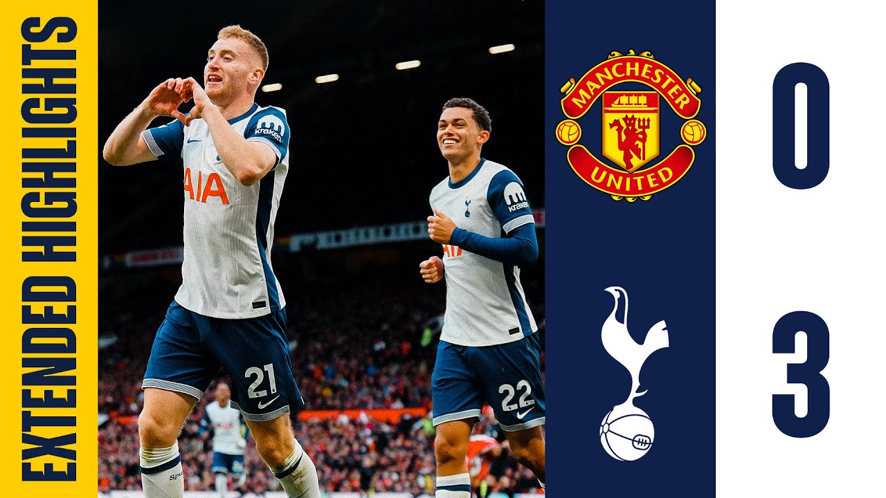 Tottenham contre Manchester United : Retour sur le match
