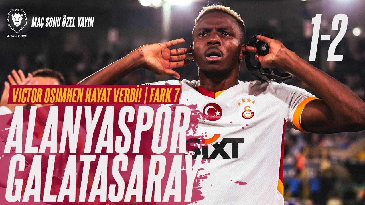Alanyaspor vs Galatasaray : Un match décisif en Ligue 1