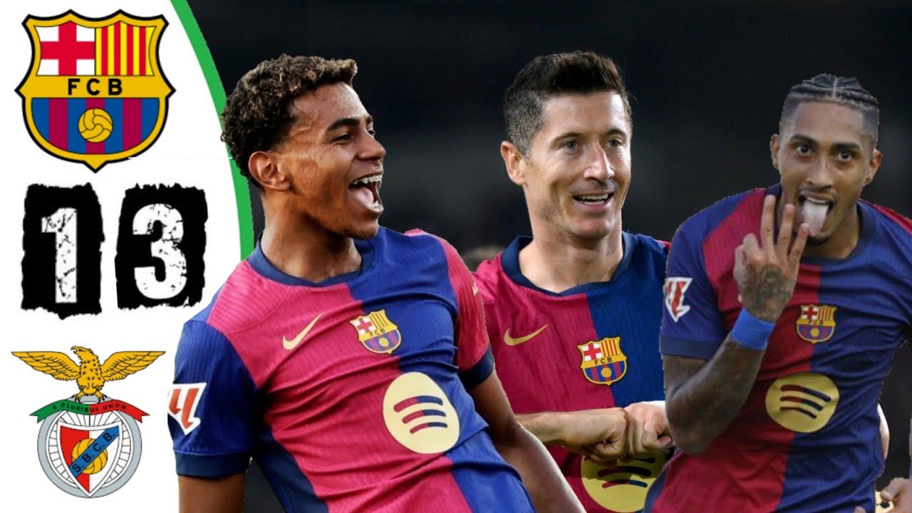 Barcelone et Benfica : Un Match Crucial en Ligue des Champions