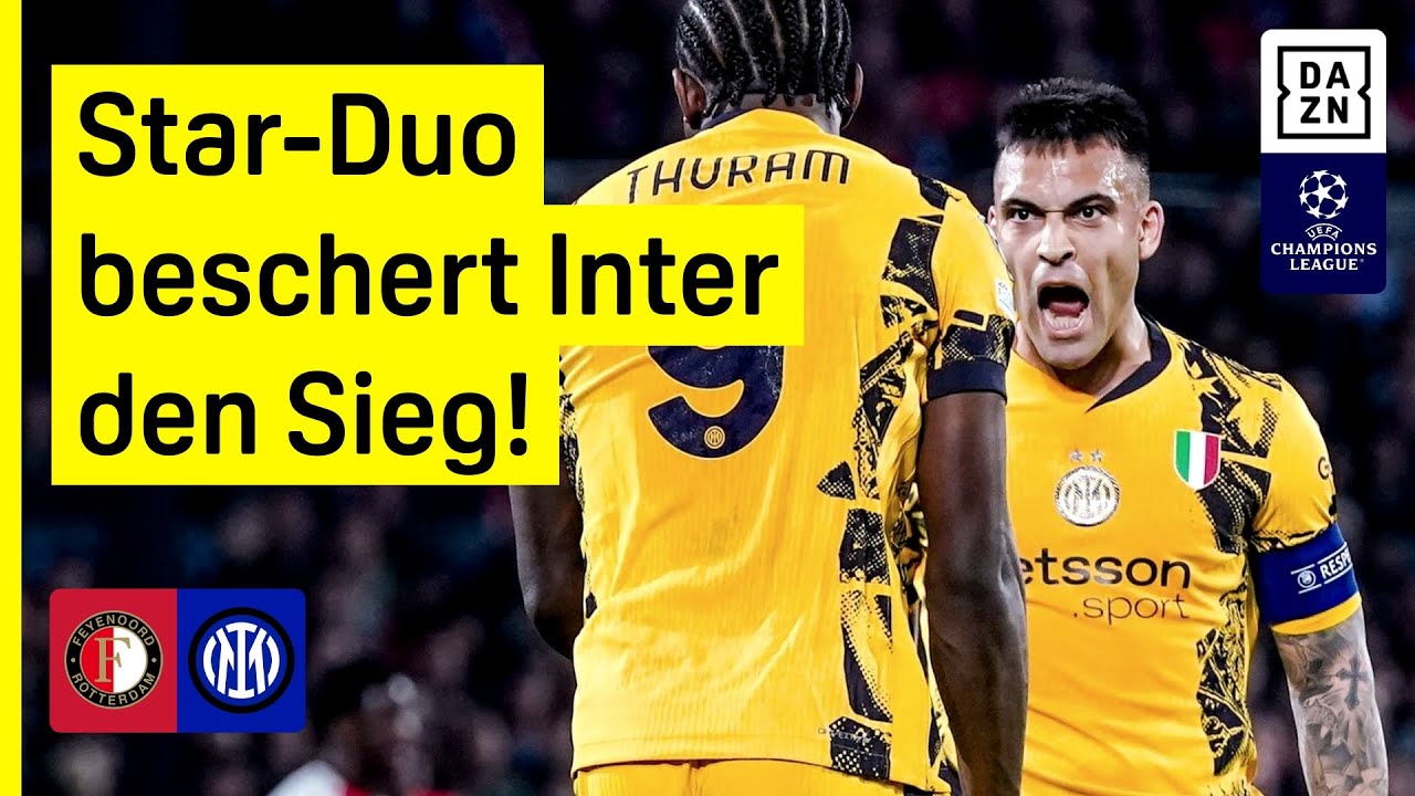 Inter Feyenoord : un affrontement crucial en Europe
