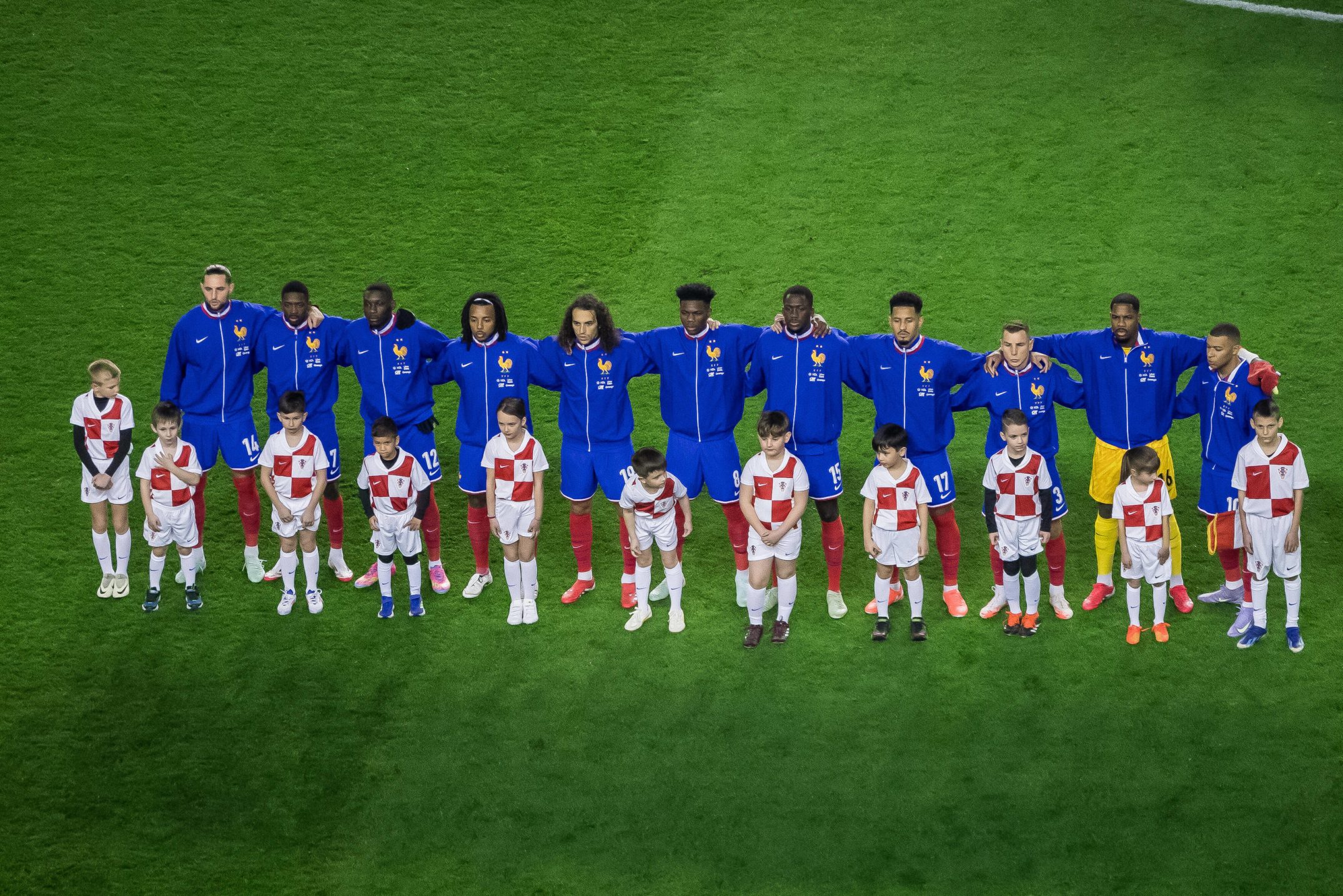 Où regarder les matchs de l'équipe de Croatie et de l'équipe de France de football