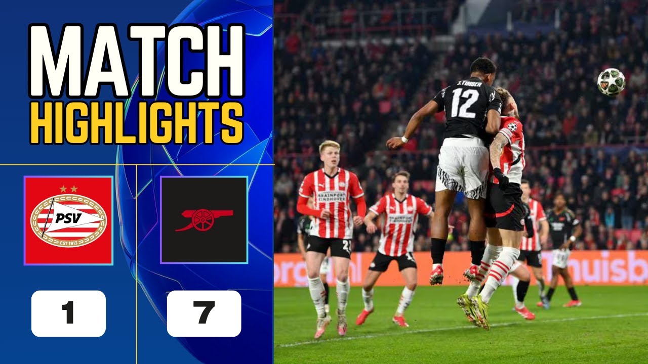 PSV Eindhoven – Arsenal : Une rencontre clé en Ligue des Champions
