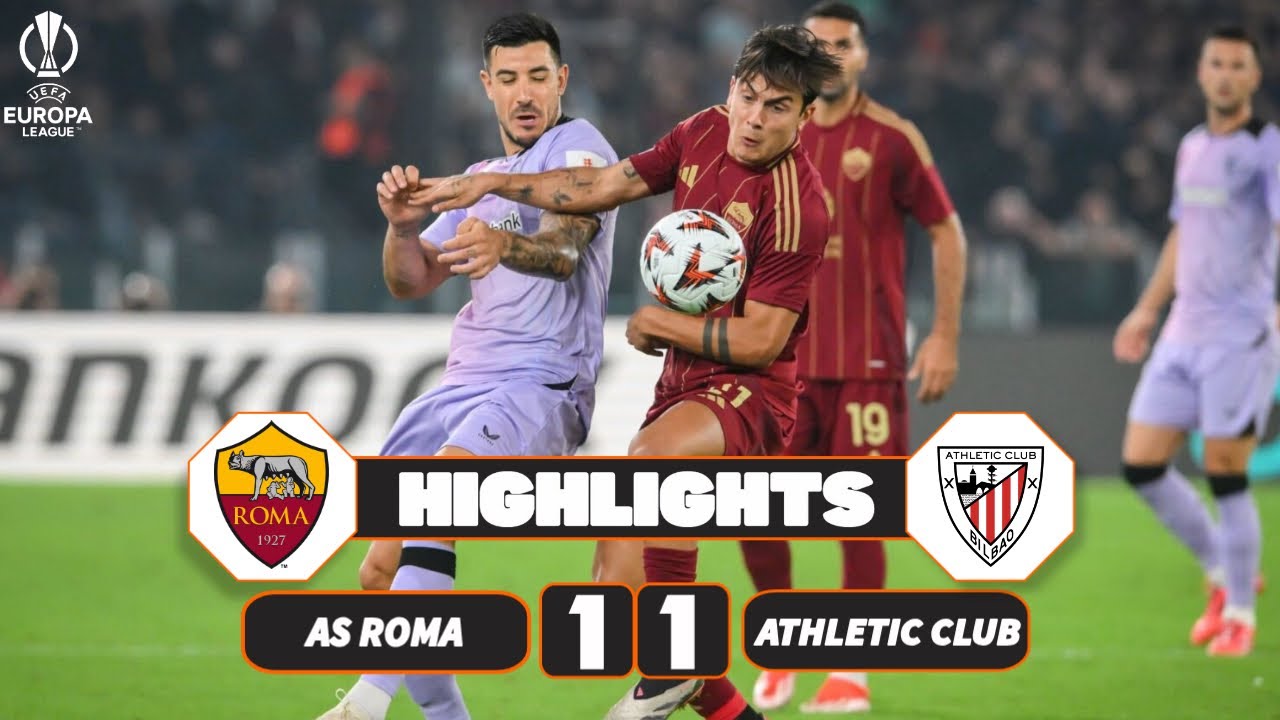 Résumé du match Roma – Athletic Bilbao en Europa League 2023