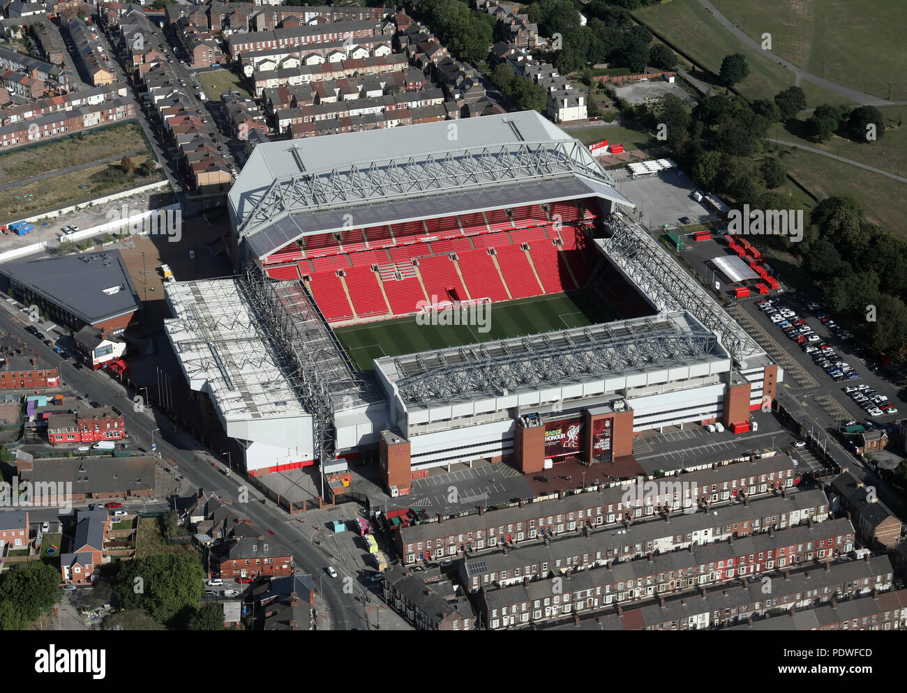 Les évolutions du Stade Liverpool : Anfield