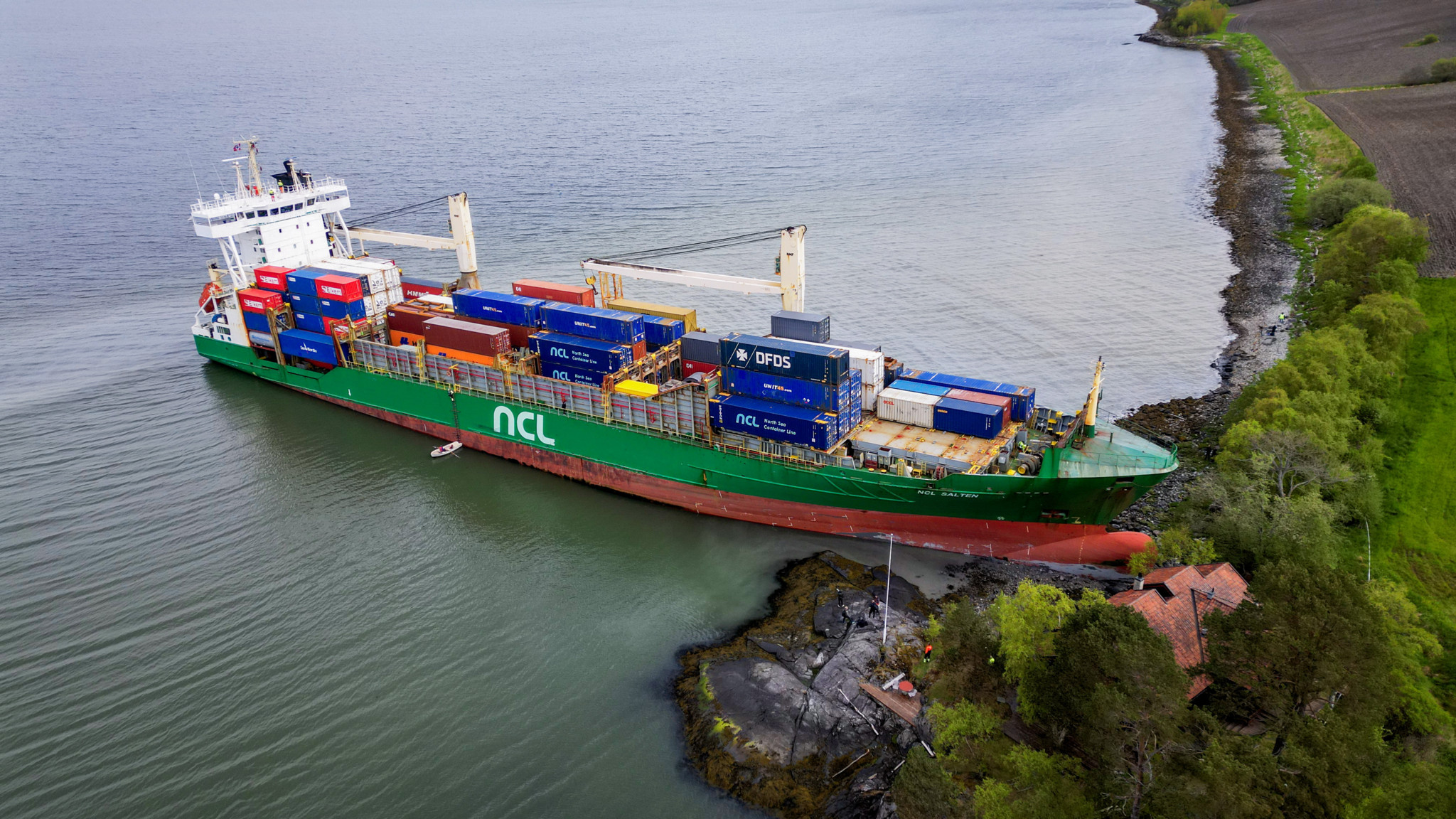 L'incident du cargo échoué en Norvège : causes et conséquences