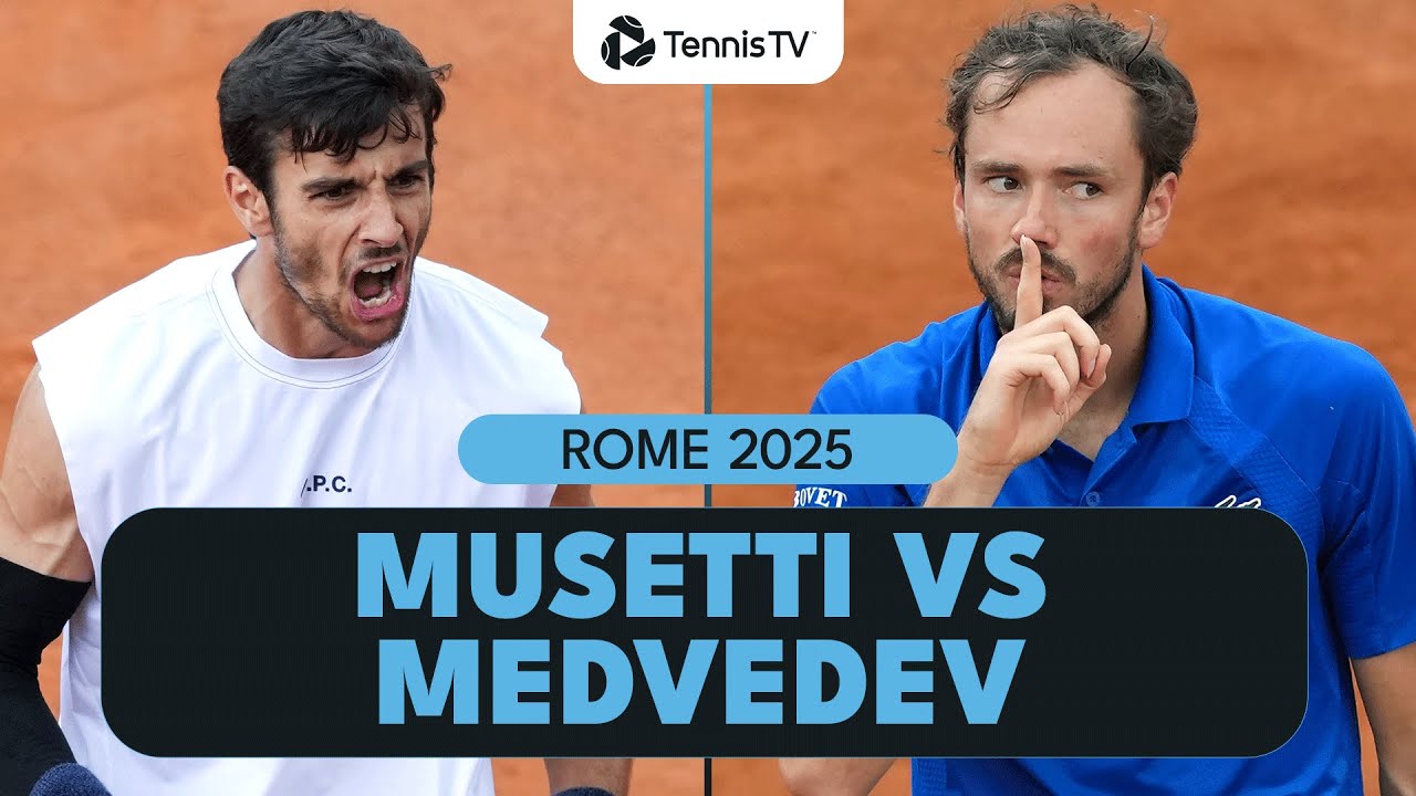 Musetti et Medvedev : Un Match au Sommet