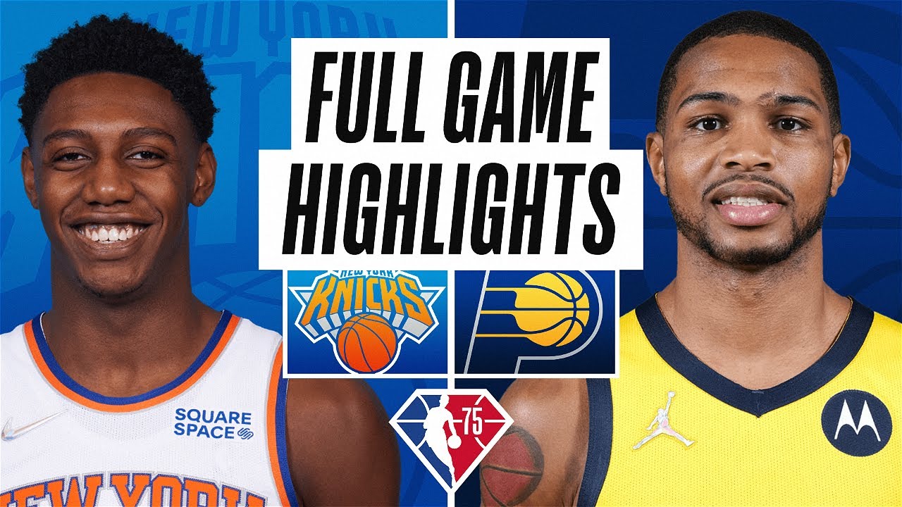 Les Pacers affrontent les Knicks : un choc crucial pour les playoffs