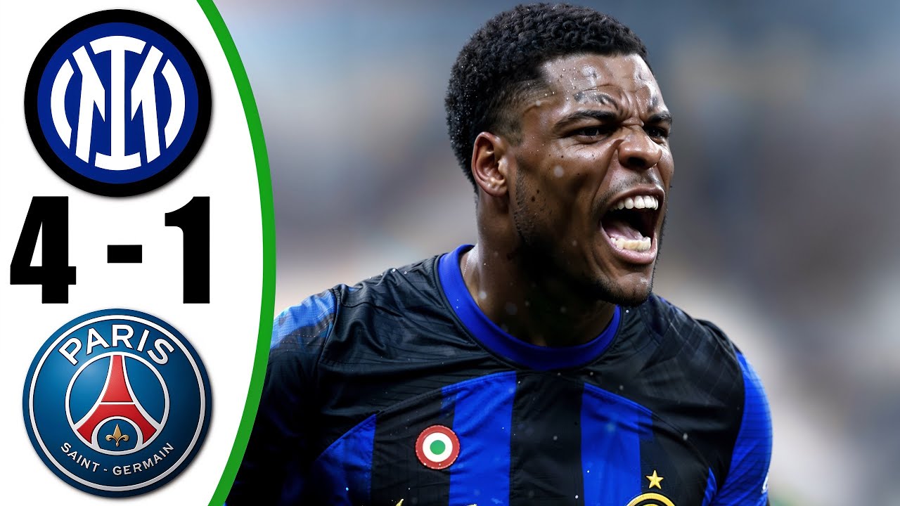 PSG et Inter Milan : Un match de football essentiel en Ligue des Champions