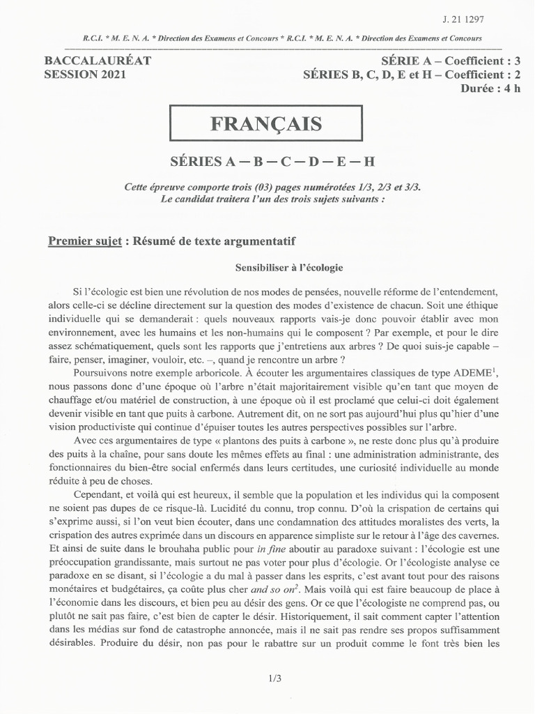 Épreuve de français du bac 2023 : Guide complet et conseils
