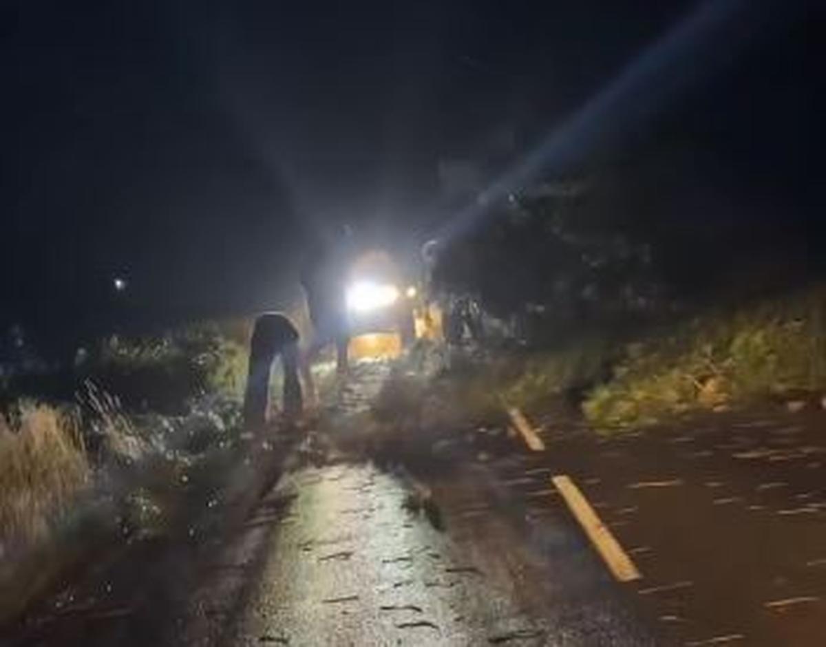 Dégâts causés par les orages dans les Landes