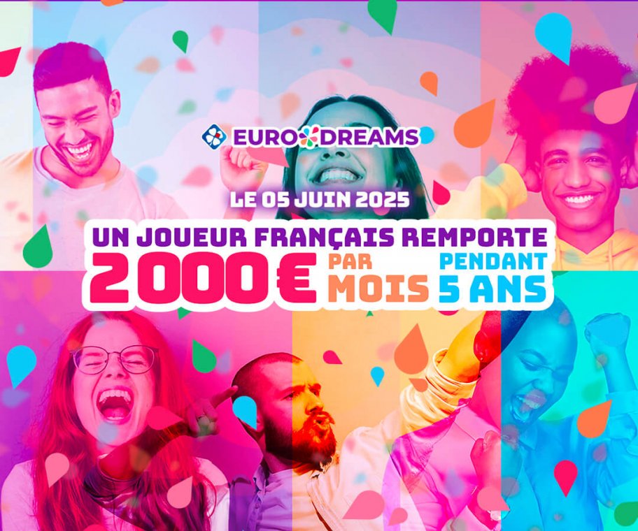Eurodreams 23 Juin 2025 : Ce qu'il faut savoir