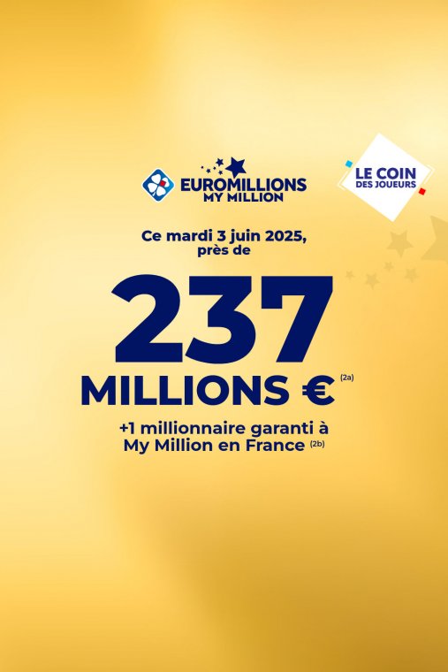 Tout savoir sur l'Euromillion du 3 juin 2025