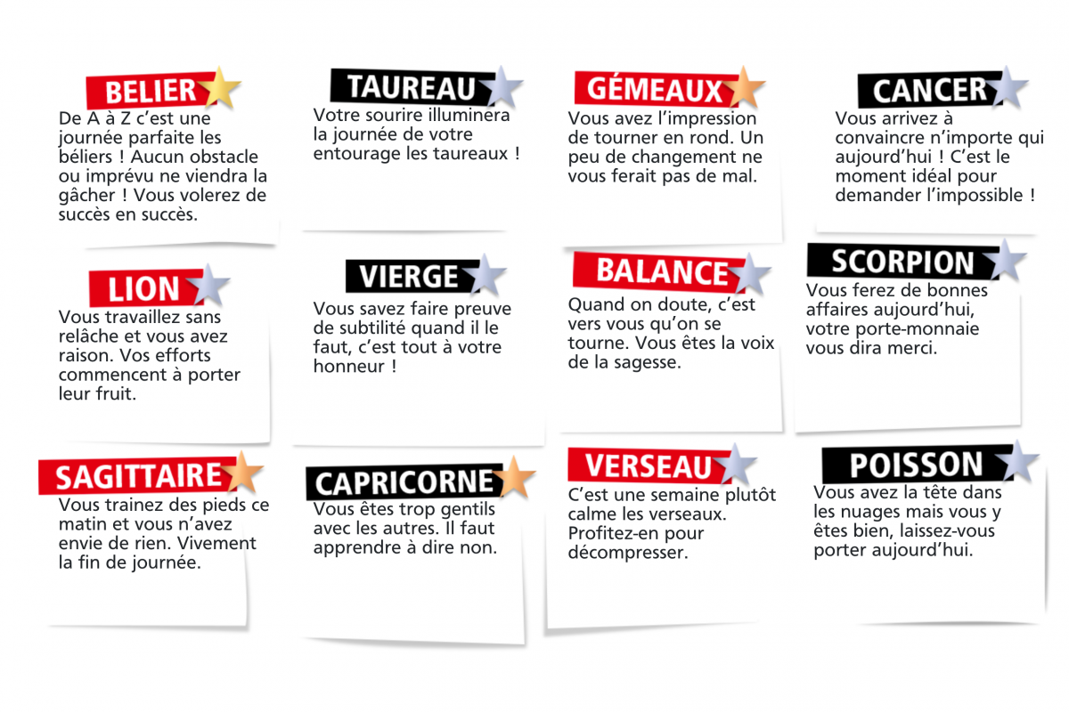 Prévisions de l'horoscope du 25 juin 2025