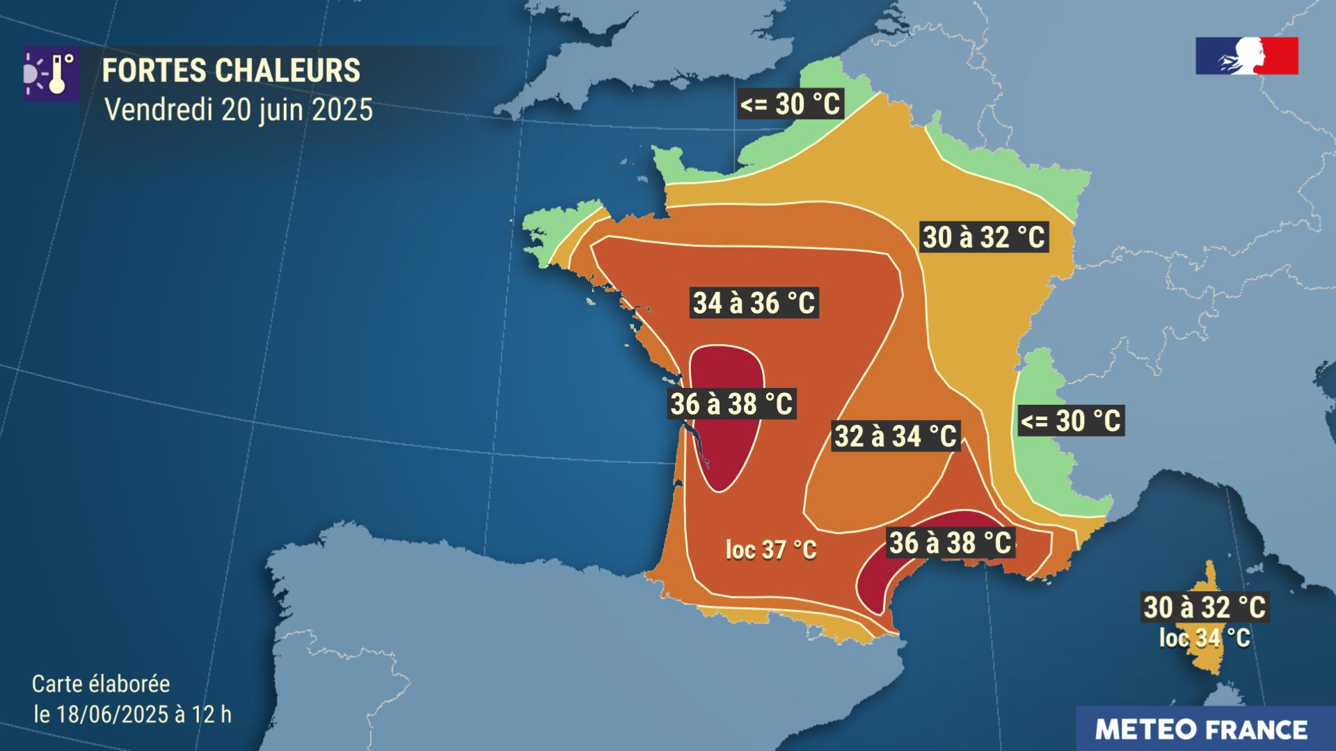 Alertes Canicule : Météo Vigilance Orange en France