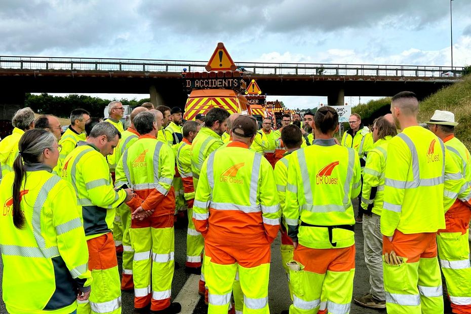 Opération Escargot à Rennes : Mobilisation des Conducteurs