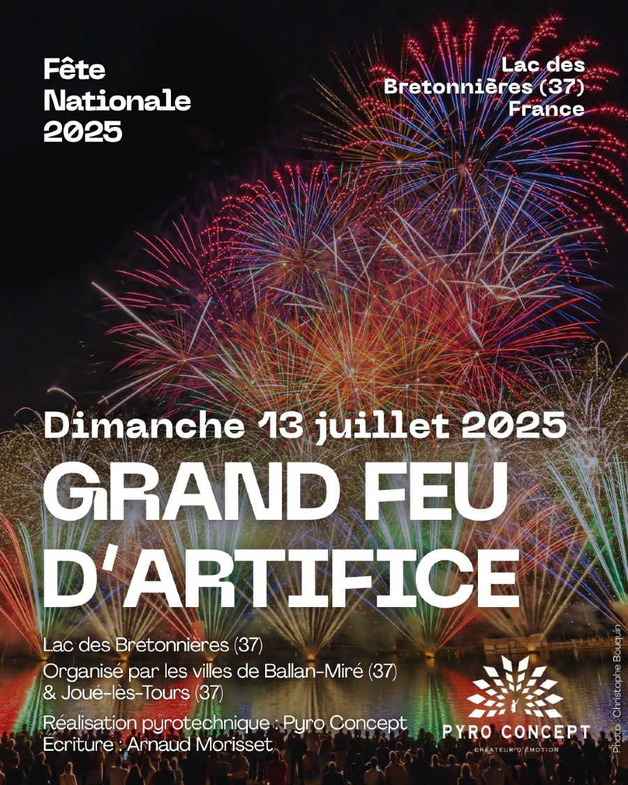 À quoi s'attendre pour le feu d'artifice du 13 juillet 2025
