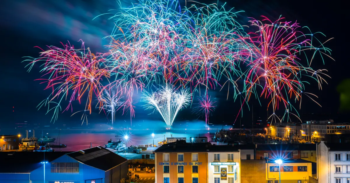 Le Spectacle Épatant du Feu d'Artifice à Brest