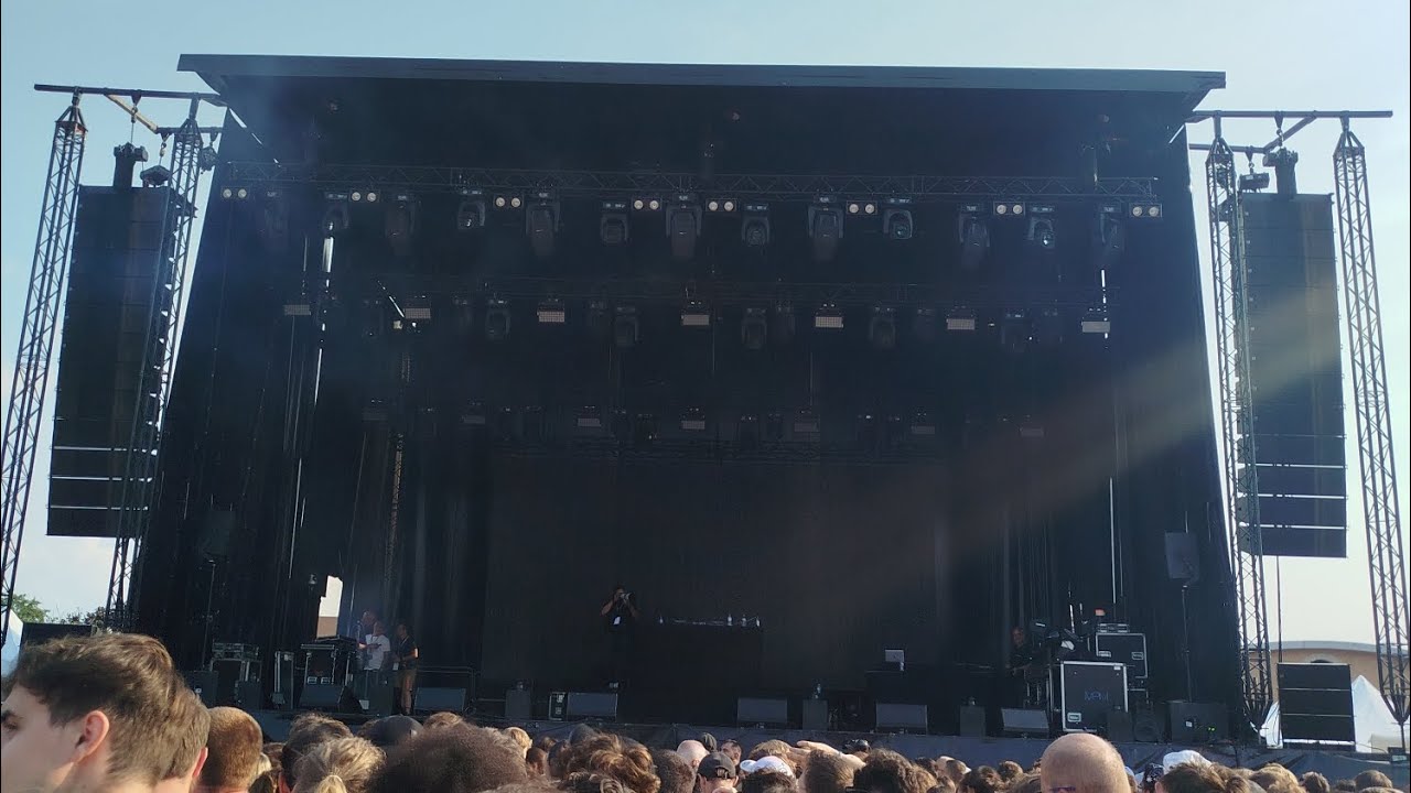 Gims Électrise Valenciennes lors de son Concert