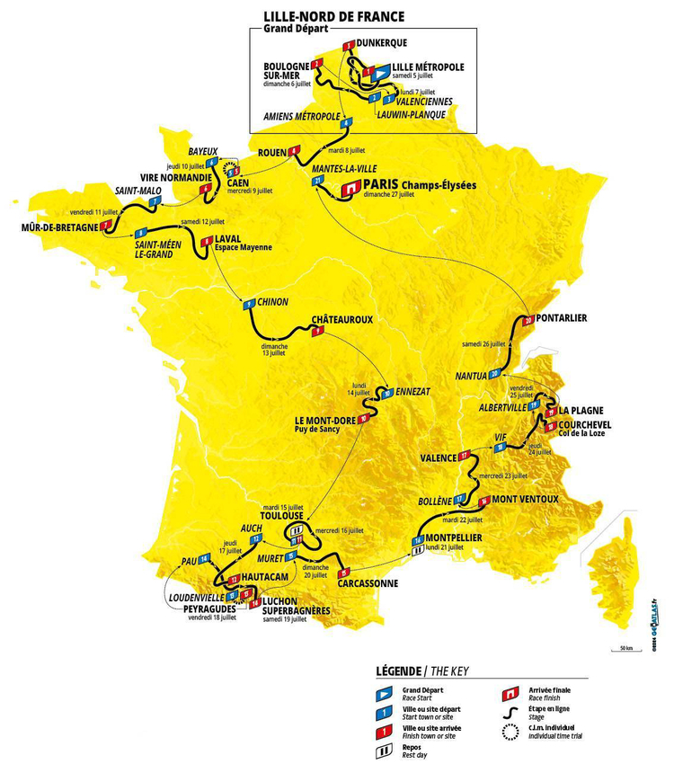 Amiens et le Tour de France 2023 : Une Ville en Fête