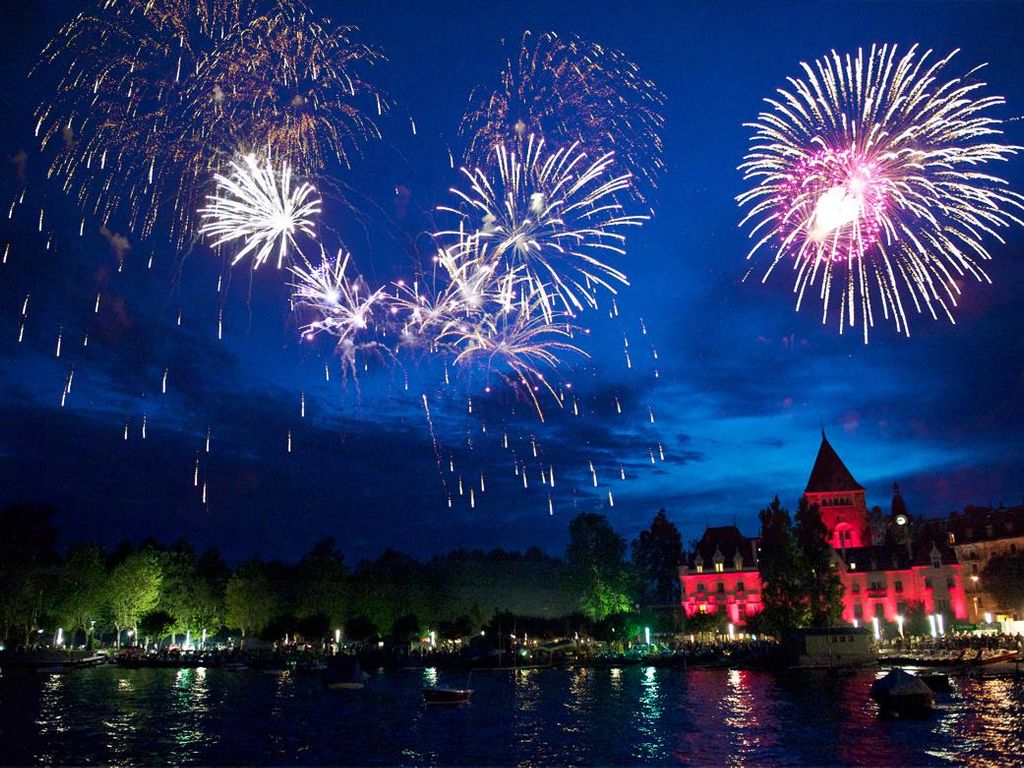 Célébration de la fête nationale suisse le 1er août
