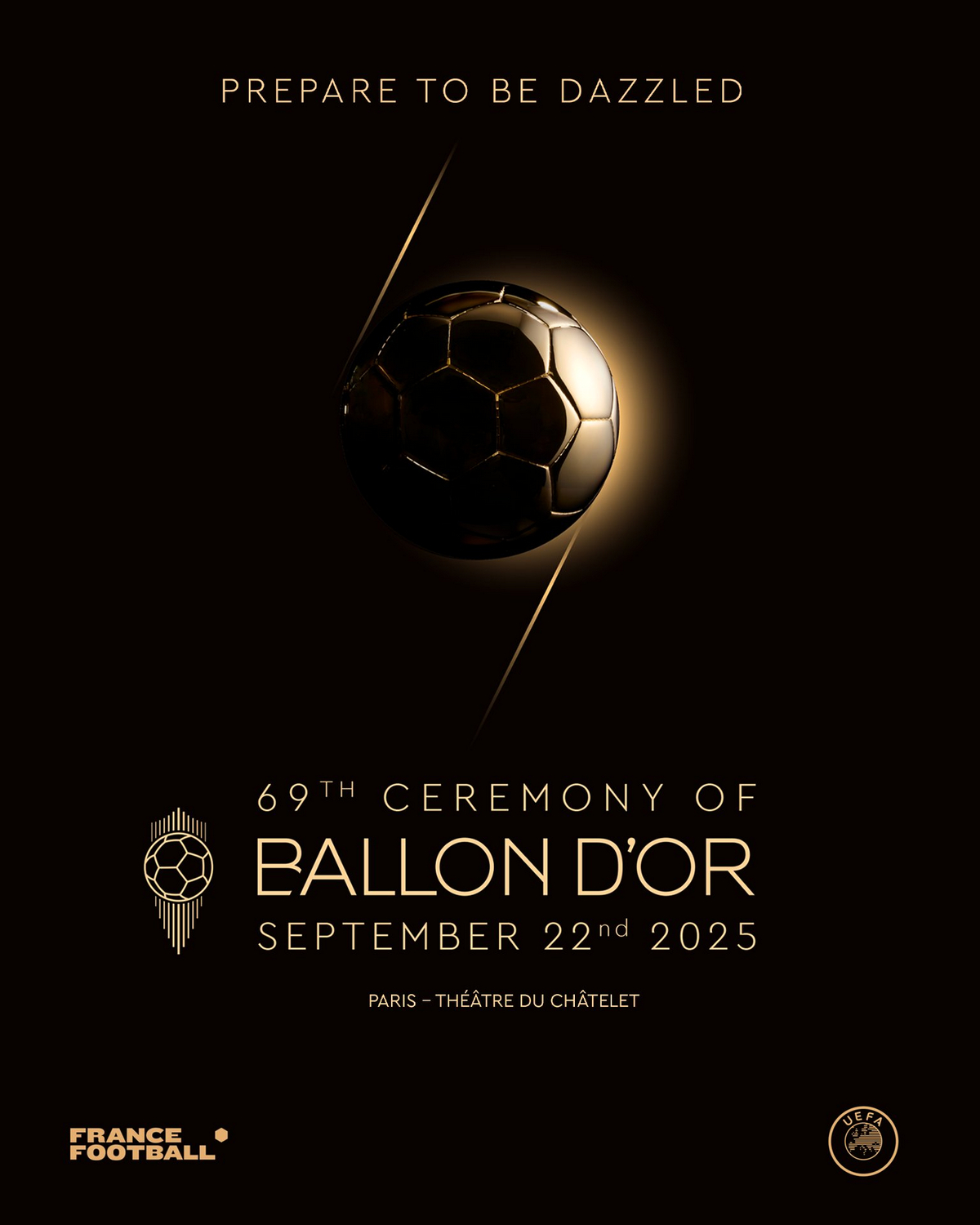 Tout ce que vous devez savoir sur le Ballon d'Or 2025