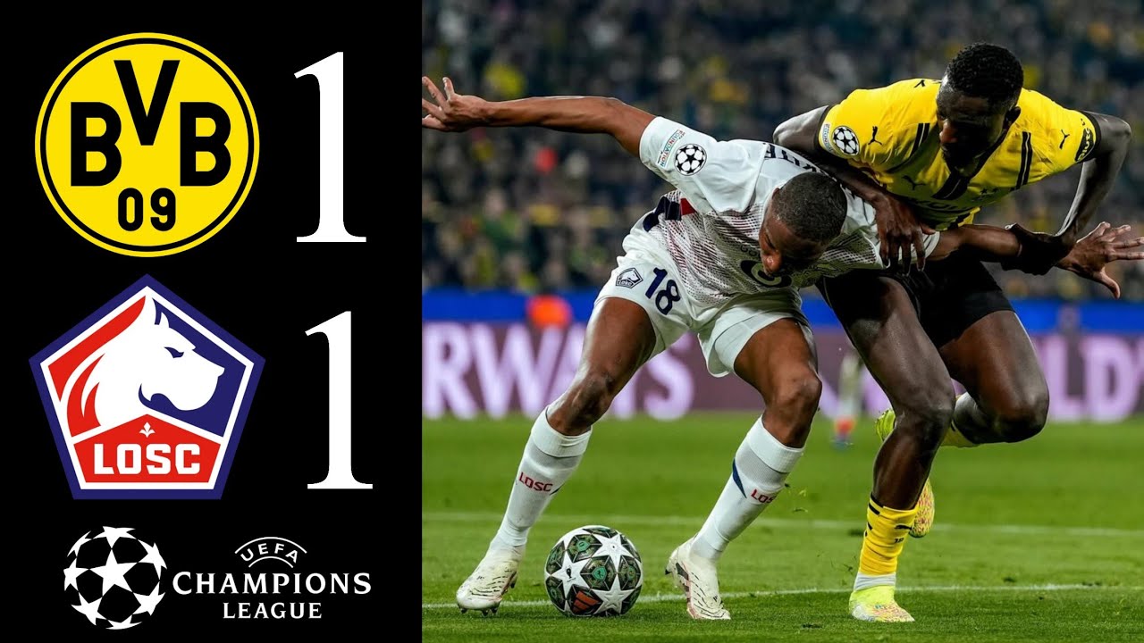 Dortmund et Lille : Un Duel Crucial en Ligue Europa
