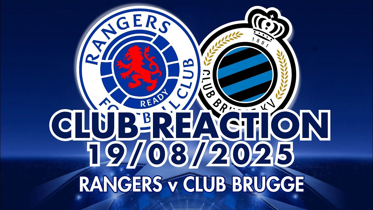 Analyse du match : Glasgow Rangers contre Club Brugge