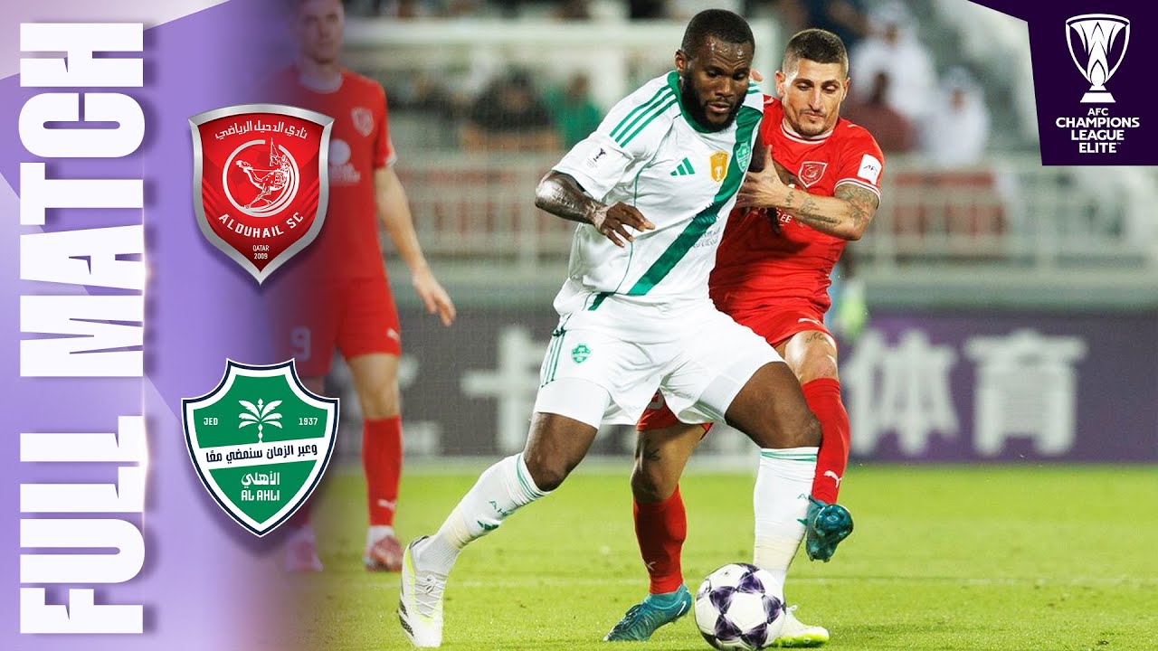Al-Duhail face à Al-Ahli Saudi : Un match décisif