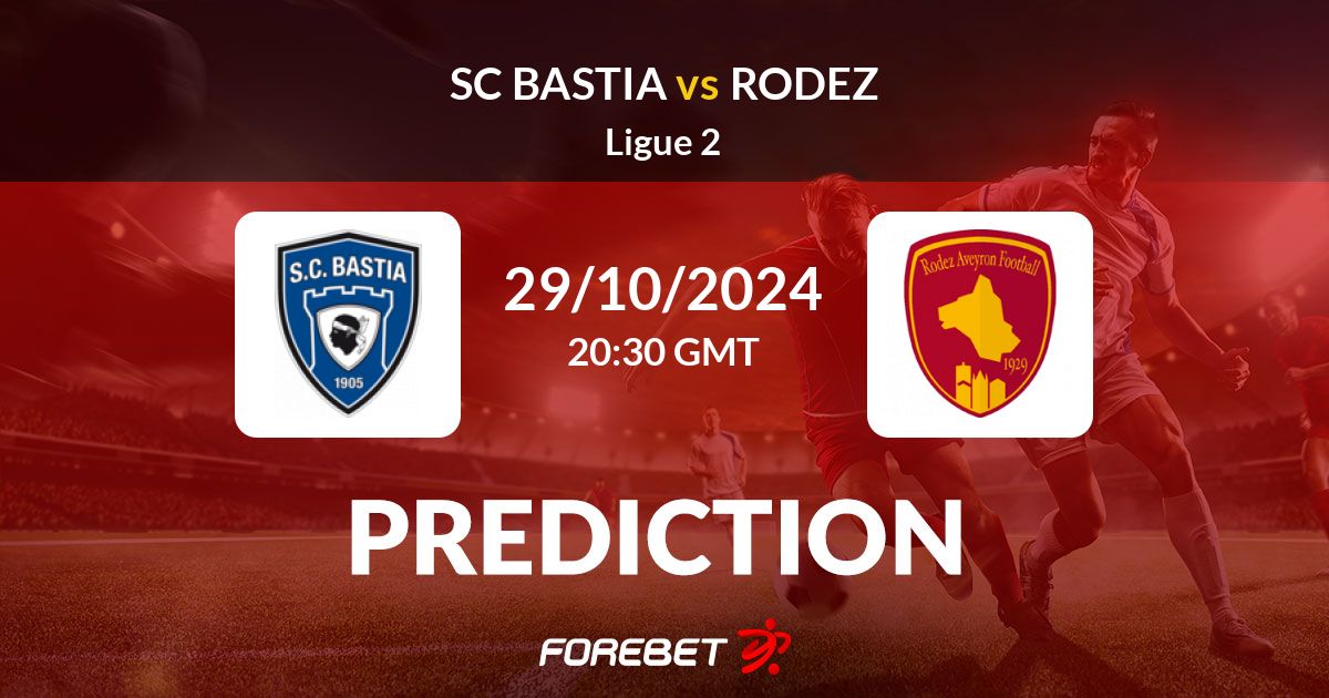 Bastia contre Rodez : Un match déterminant en Ligue 2