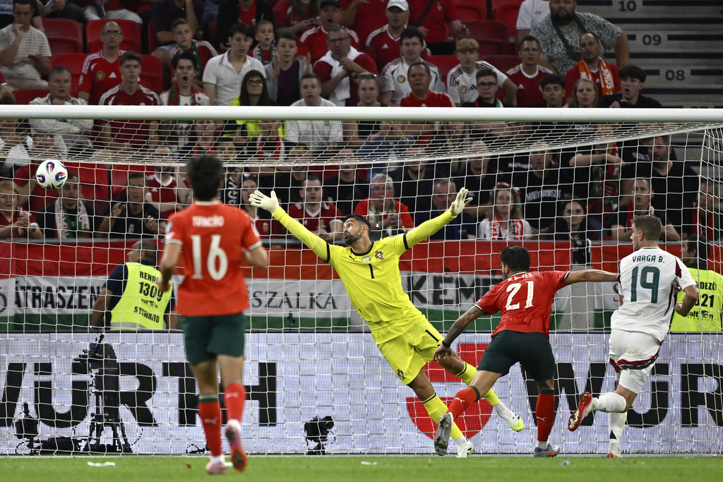 La Hongrie s'incline face au Portugal dans un match spectaculaire des qualifications