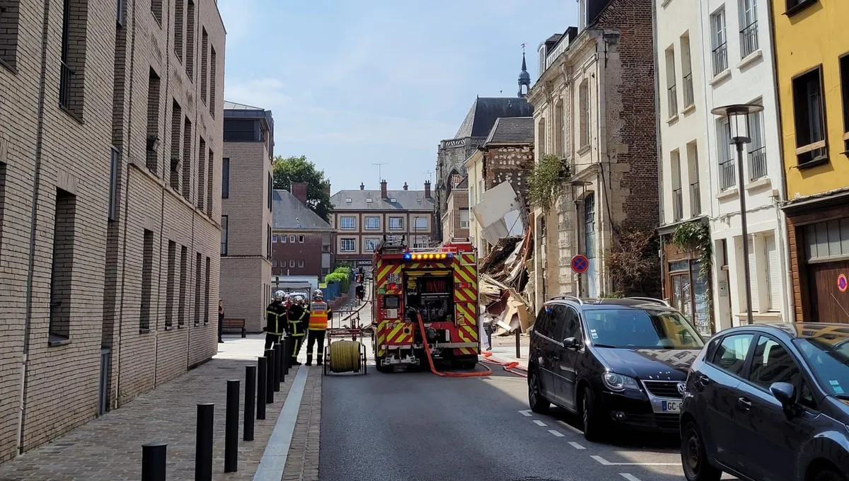 Un immeuble s'effondre à Amiens : les détails de l'incident