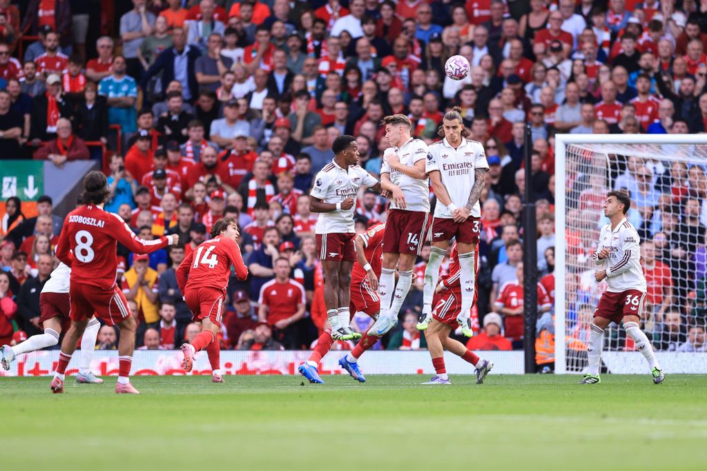 Analyse du match Liverpool – Arsenal de la Premier League