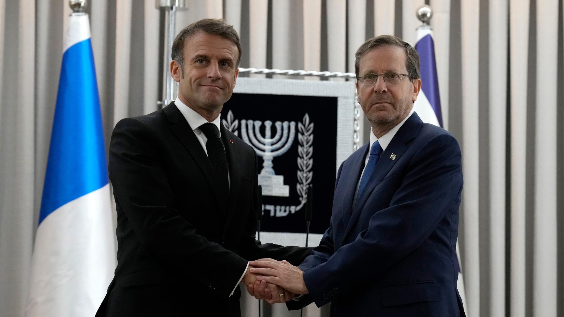 Les initiatives diplomatiques de Macron concernant Israël