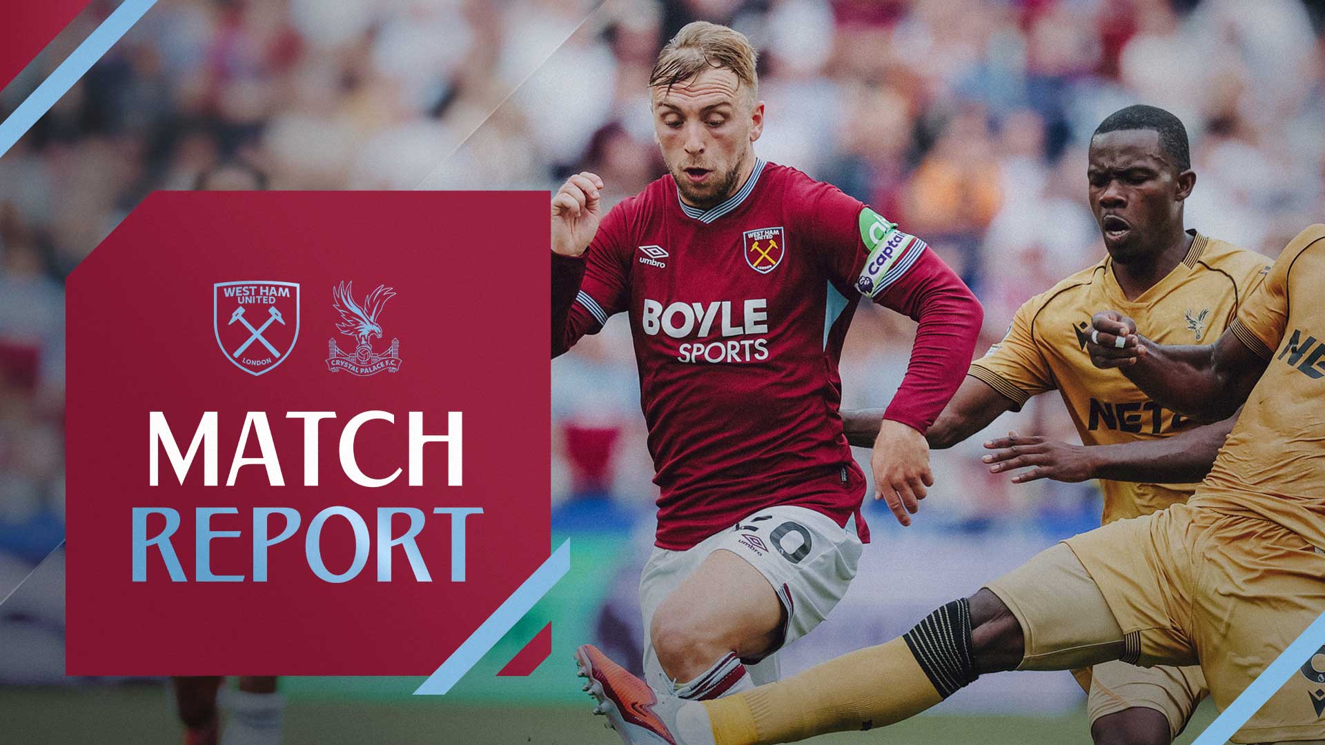 West Ham – Crystal Palace : Un affrontement crucial en Premier League