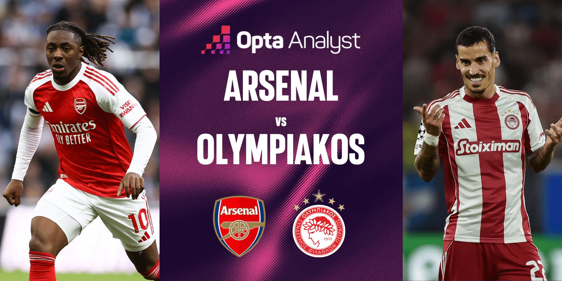 Analyse du match Arsenal contre Olympiakos en phase de groupes