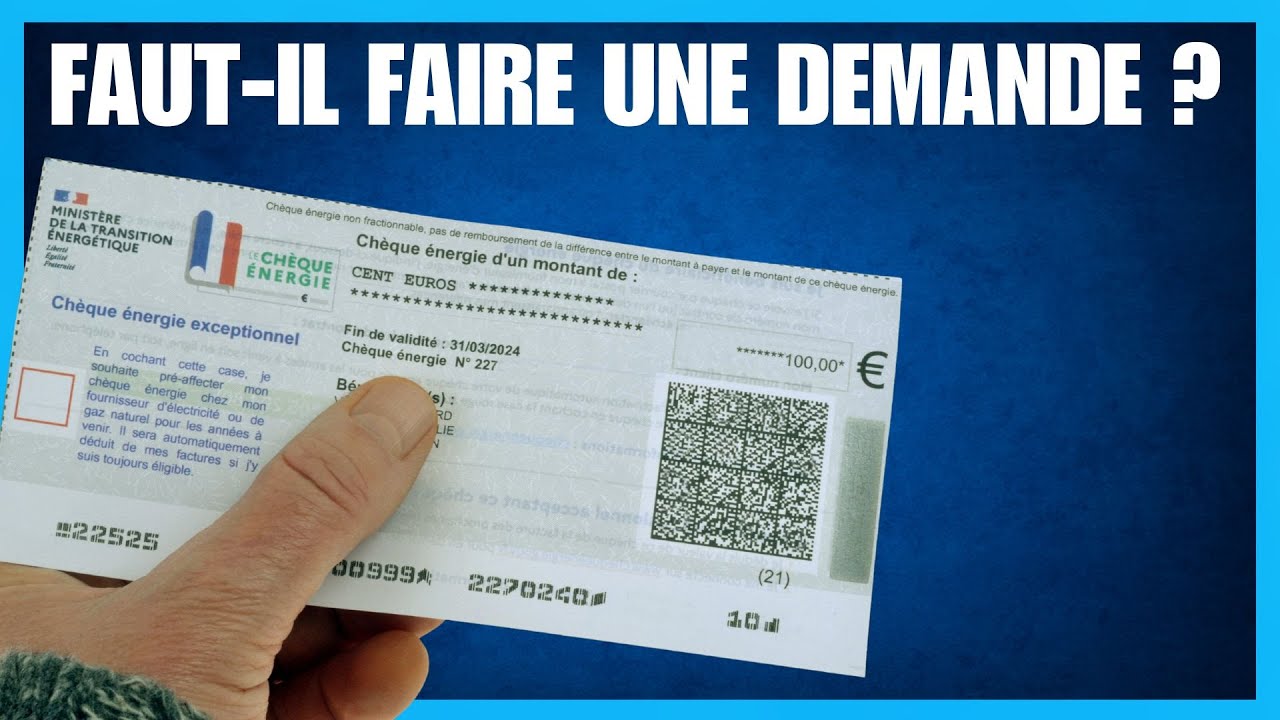 Chèque énergie 2025 : Ce que vous devez savoir