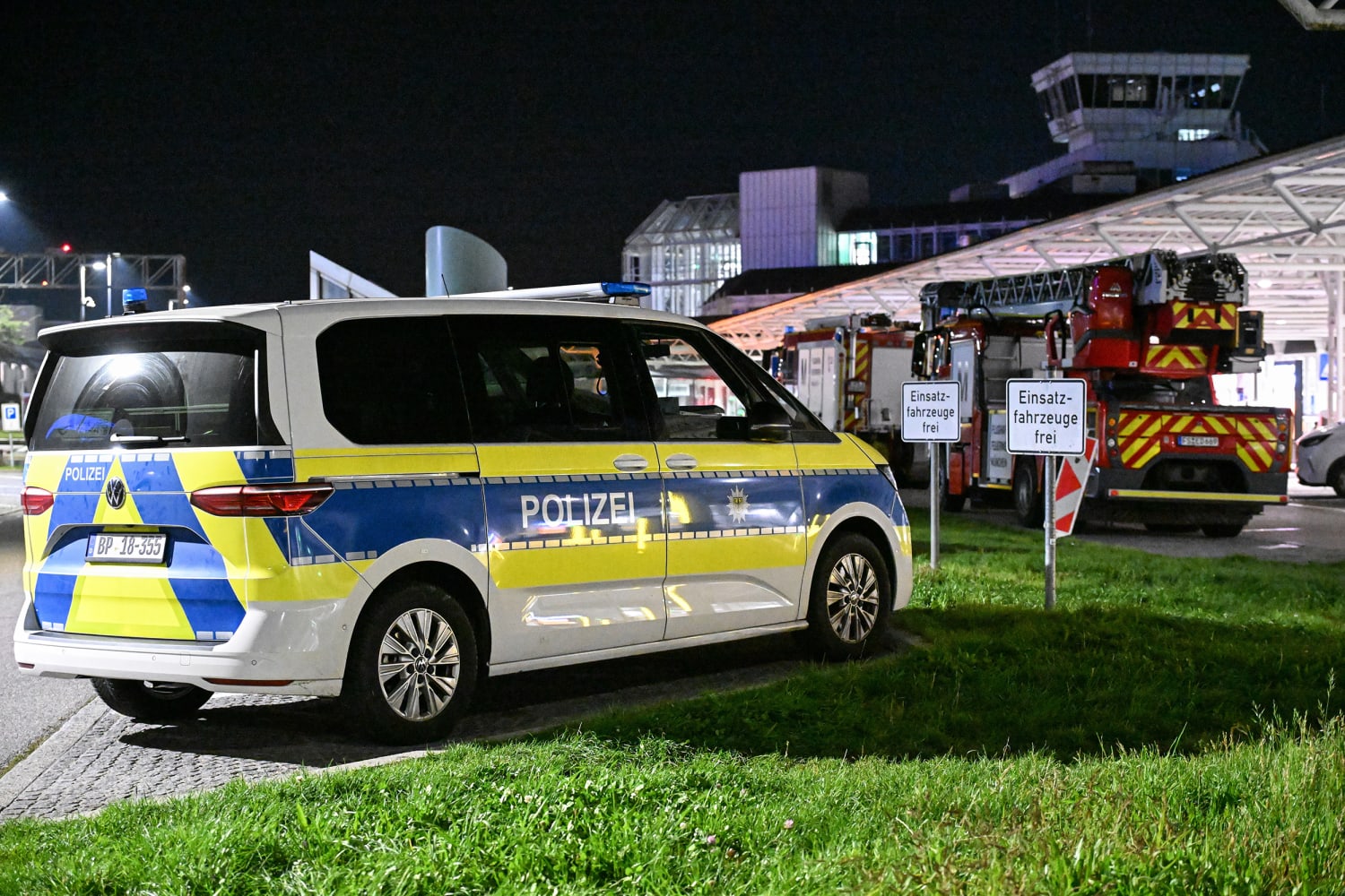 Perturbation dûe à un drone à l'aéroport de Munich