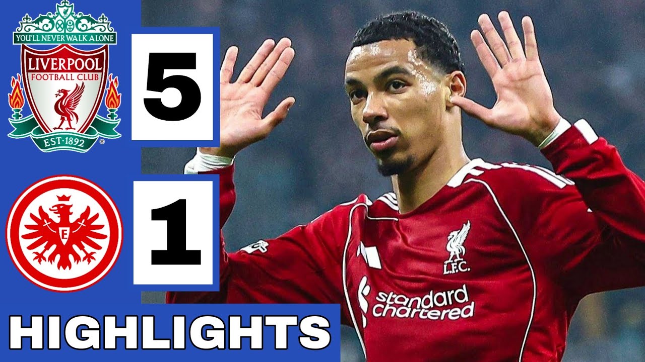 Eintracht Francfort s&rsquo;affronte à Liverpool dans un match captivant