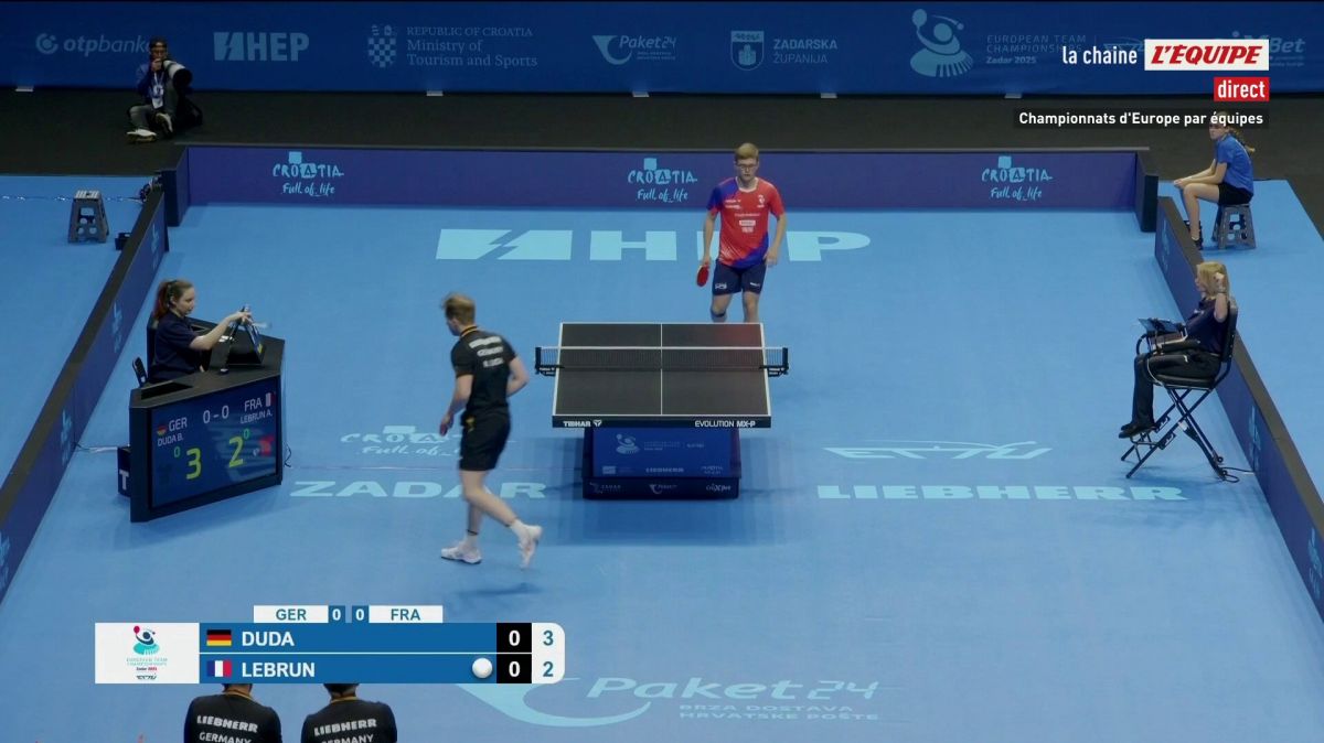 Match de Tennis de Table France vs Allemagne : Un Duel Palpitant