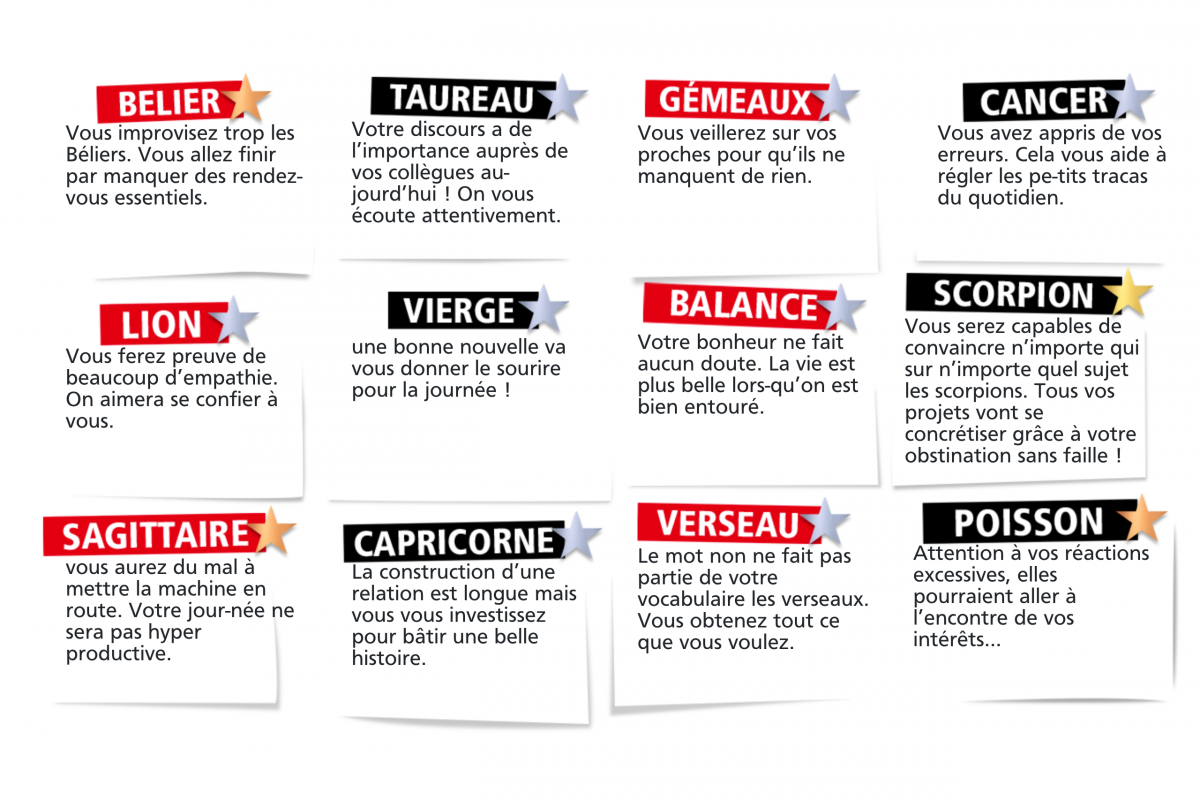 Horoscope du jour RTL : vos prévisions astrologiques quotidiennes