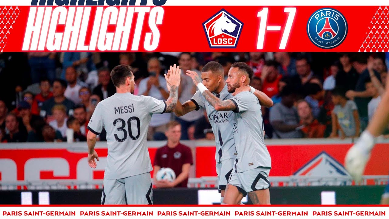 Lille et Paris-SG : Un affrontement majeur de la Ligue 1