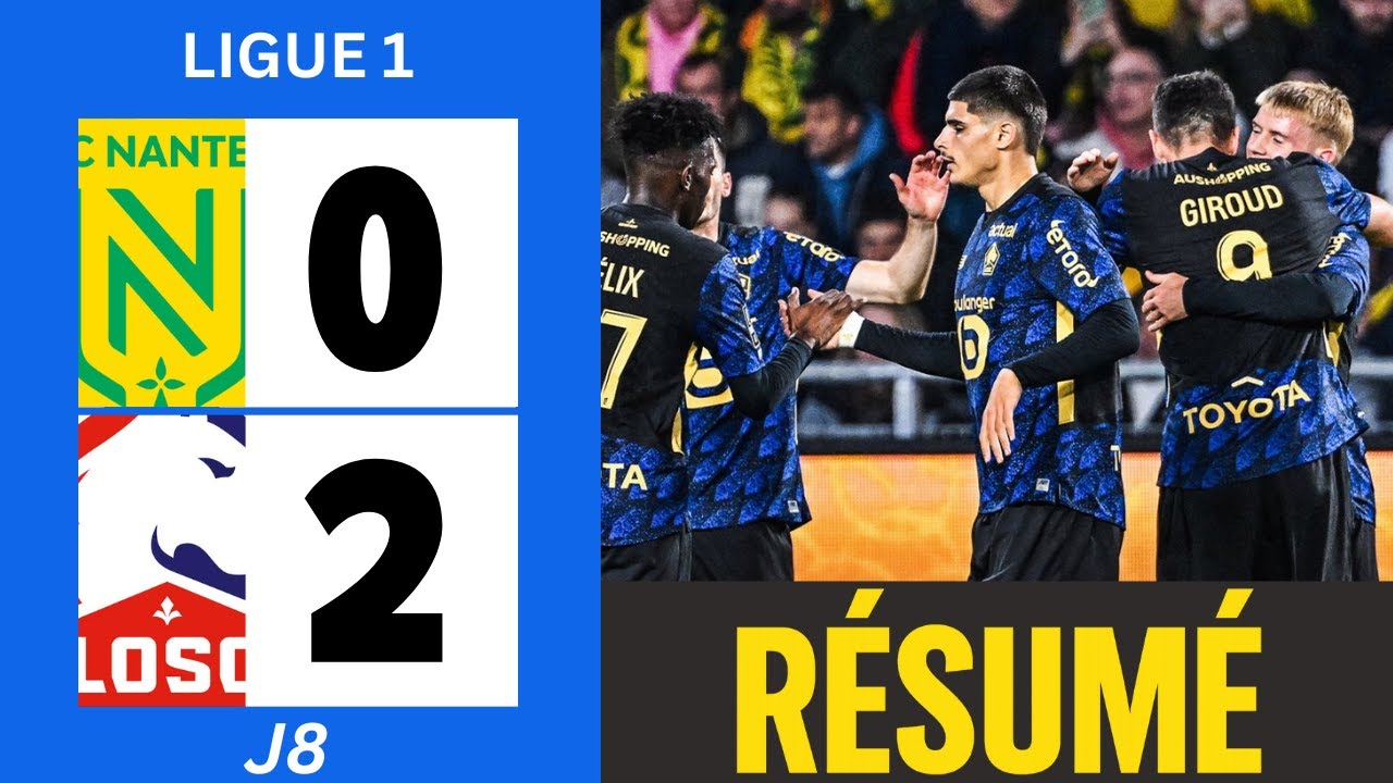 Nantes affronte Lille : enjeux et perspectives du match