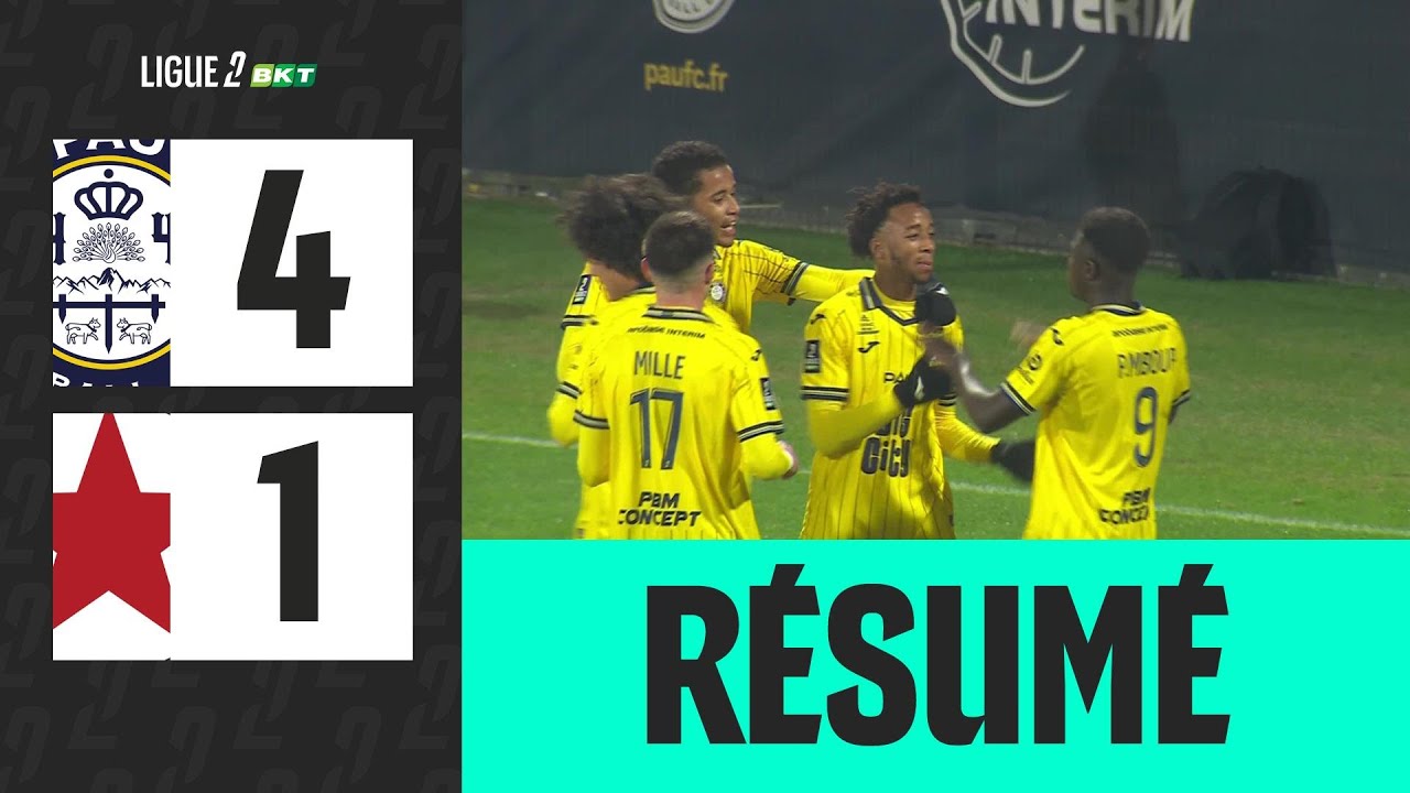 Analyse du Match Pau FC contre Red Star